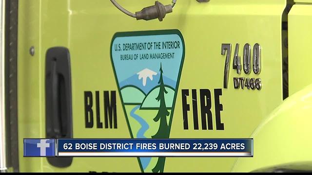 Boise District BLM has "eye on the sky" for lightning caused fires