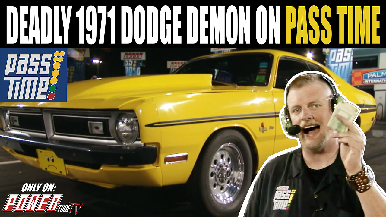 PASS TIME - Deadly 1971 Dodge Demon On Pass Time!