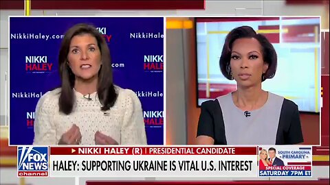 Harris Faulkner shuts down Nikki Haley after she lies about President Trump.