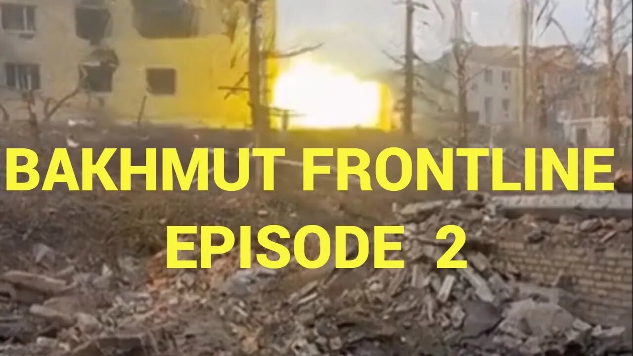 Amazing Ukraine War Bakhmut series shows Americans fighting in Bakhmut & POV Of Russians pinned down