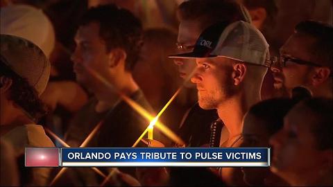 Pulse ceremony spreads a message of love in the face of terror