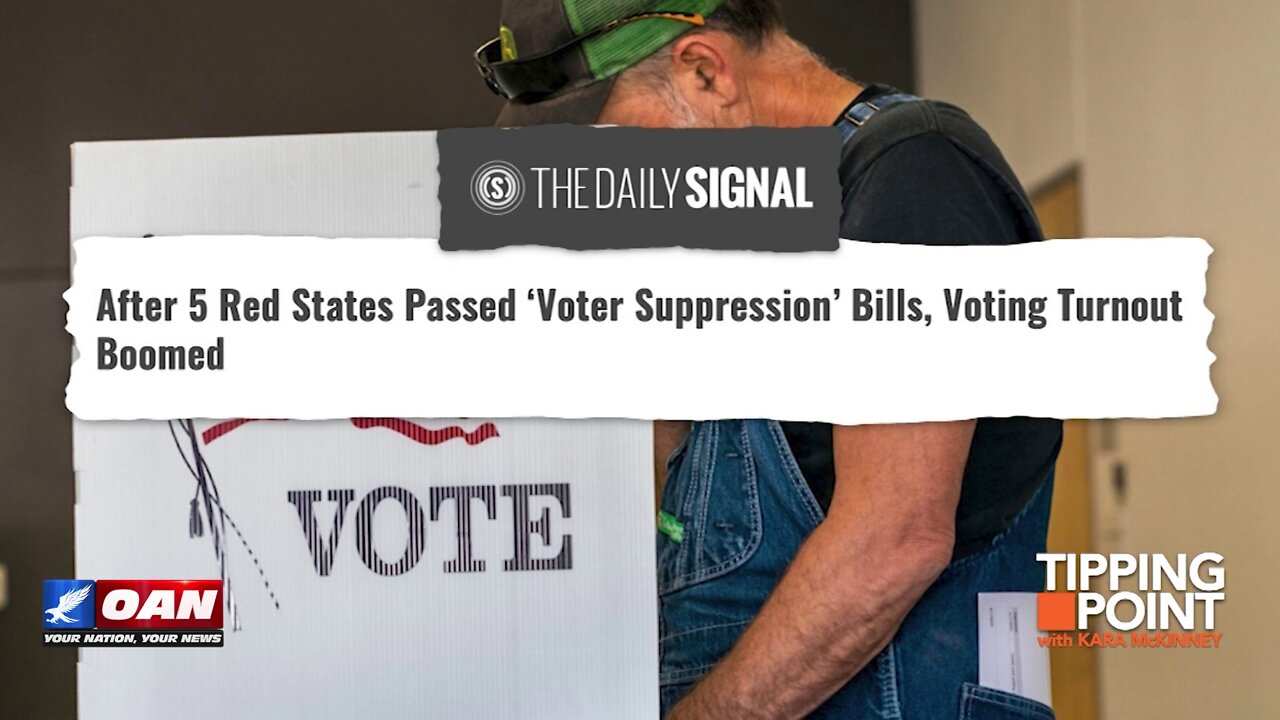 Tipping Point - After Five Red States Passed "Voter Suppression" Bills, Voting Turnout Boomed