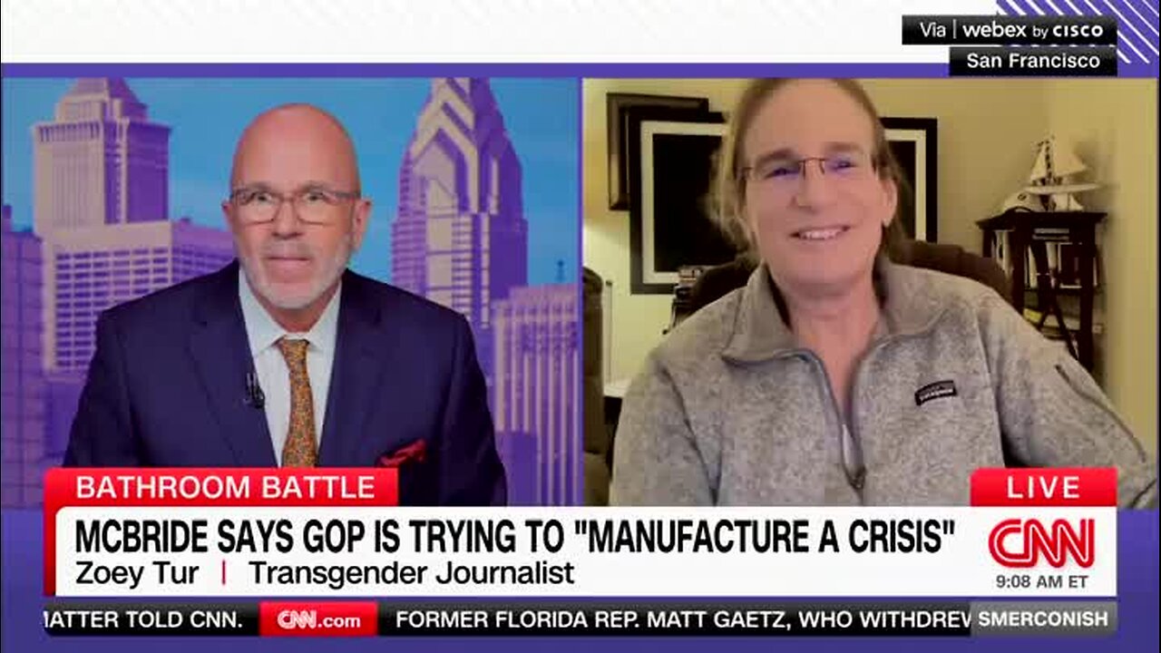 ‘Can’t Believe I’m Asking the Question’: CNN’s Smerconish Asks Transgender Journalist About Using the Ladies’ Room