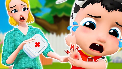 The Boo Boo Song Baby get hurt - Songs for KID | Nursery Rhymes & Kids 3D Cartoon Videos