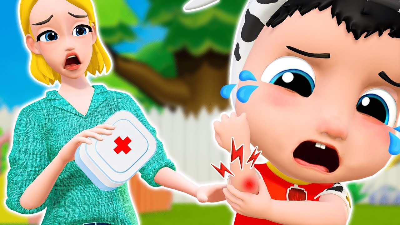 The Boo Boo Song Baby get hurt - Songs for KID | Nursery Rhymes & Kids 3D Cartoon Videos