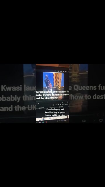 Pound collapsing kwasi laughing at queens funeral and Liz partying during the tough times