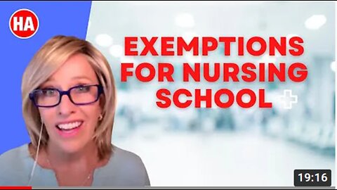 HOW TO GET AN EXEMPTION FOR NURSING and MEDICAL SCHOOL