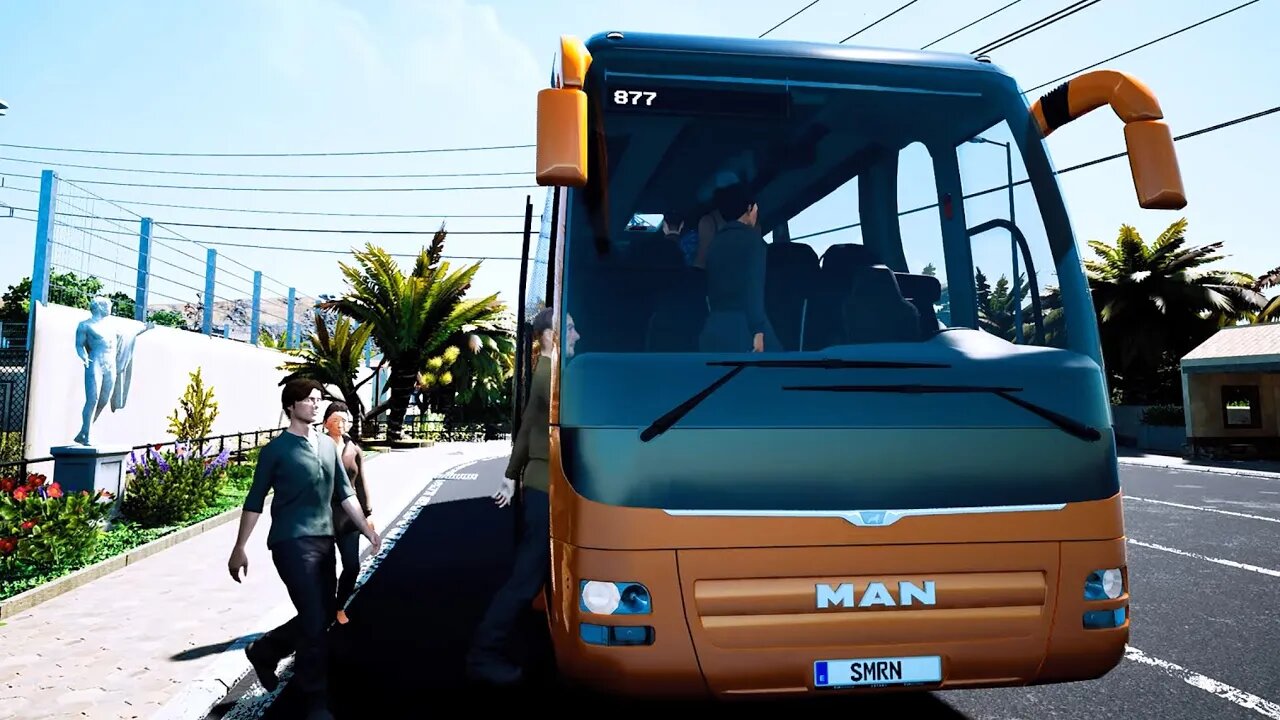 Tourist Bus Simulator Man Lions Coach 2nd Generation Gameplay