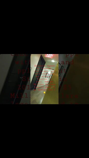 how many ppl were timing me so as to cross paths too coincidentally? BAM! $5 Mil legally owed to me