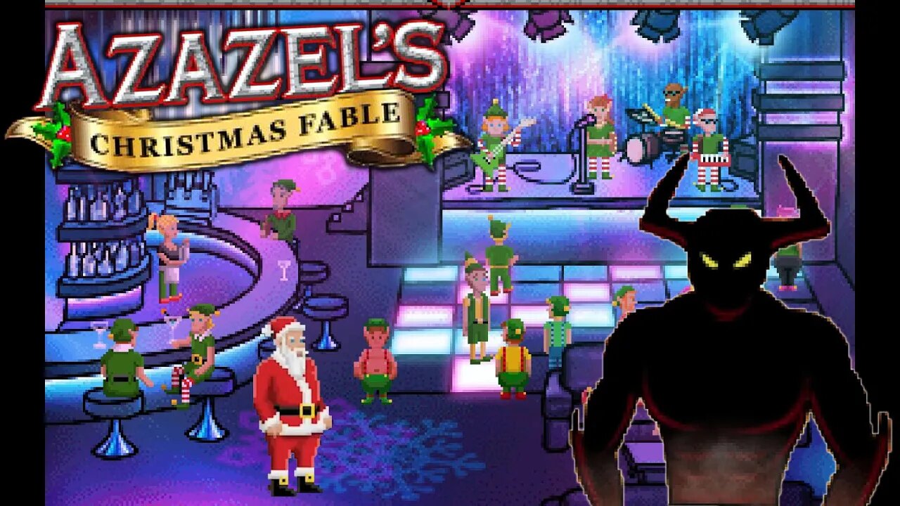 Azazel's Christmas Fable - Undercover Imp (Retro Point-&-Click Adventure)