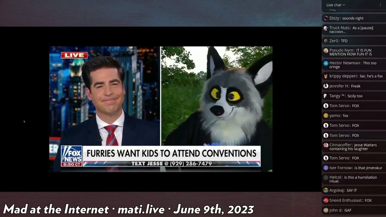 furries on FOX - Mad at the Internet
