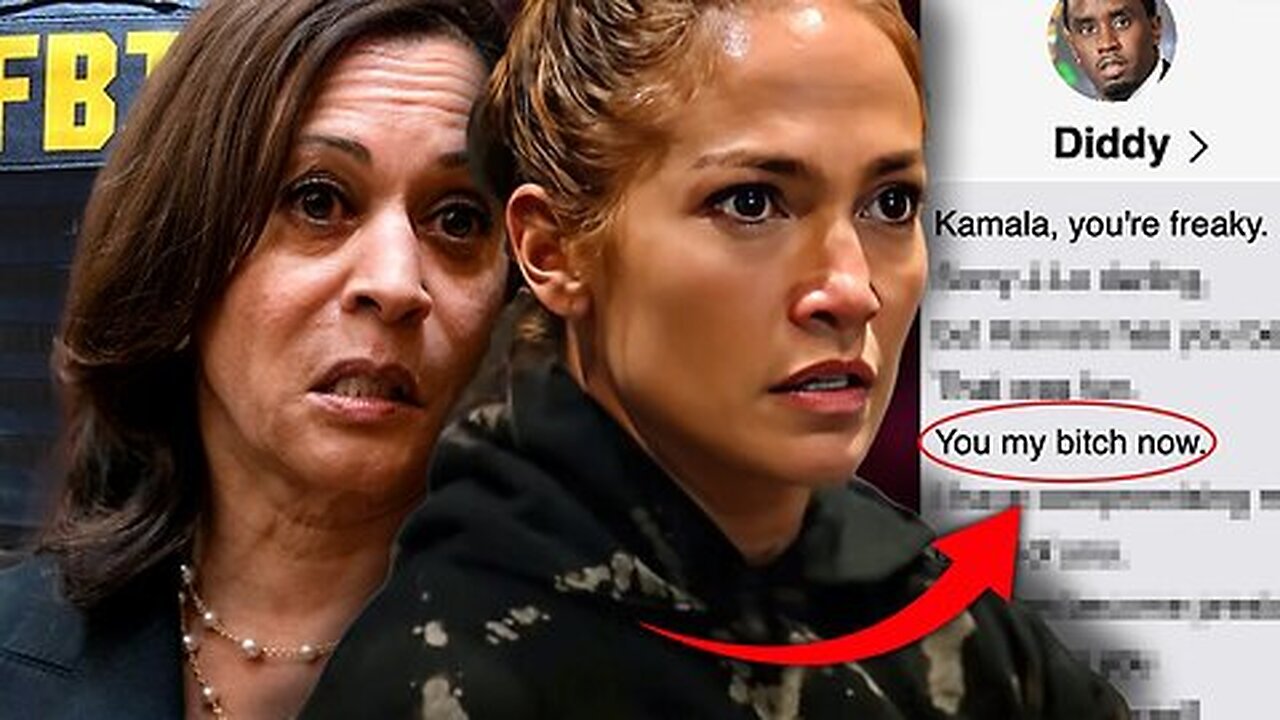 URGENT! FBI Seize Diddy 'Blackmail Tapes' Featuring Kamala Harris and J.Lo