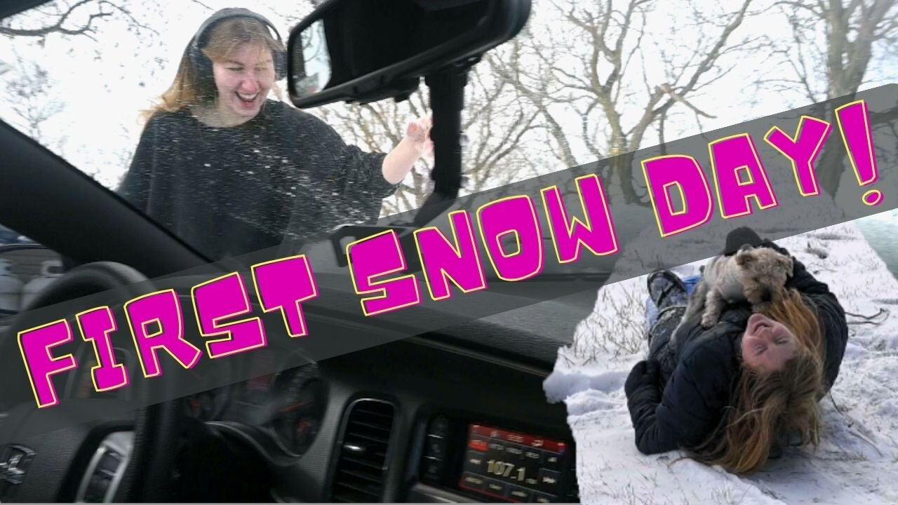 Hilarious First Snow Day On The Horse Farm!