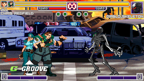 MUGEN - Chris Redfield & Jill vs. Diablo_skeleton - Download
