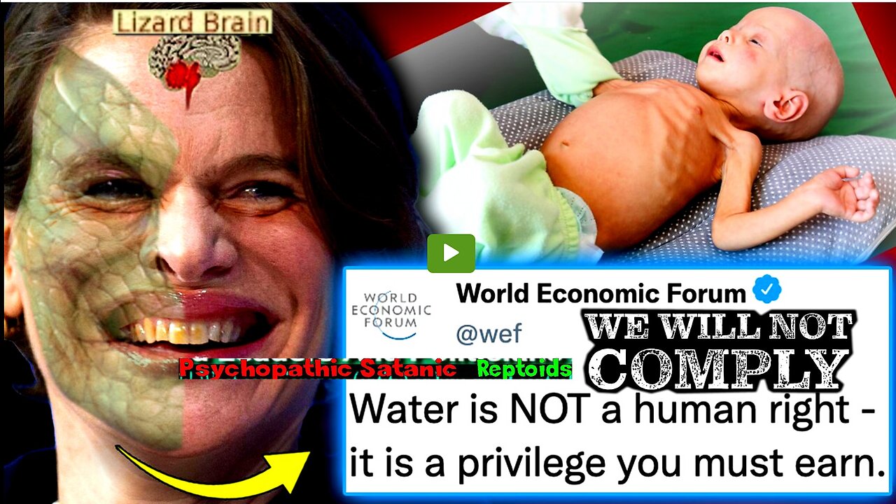 WEF Orders Global Water Rationing To Starve BILLIONS Into Submission