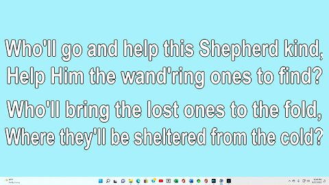 Bring Them In Verse 2