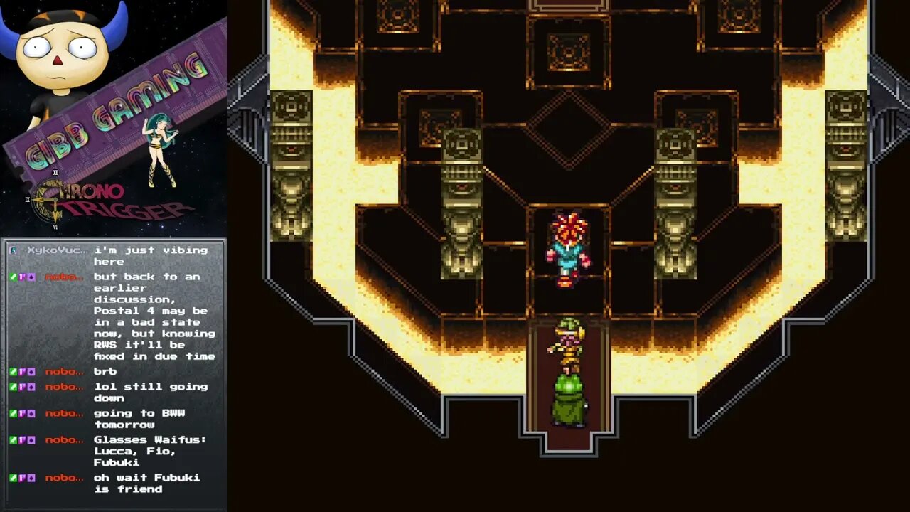Chrono Trigger - Crono and pals rek the Golem Twins