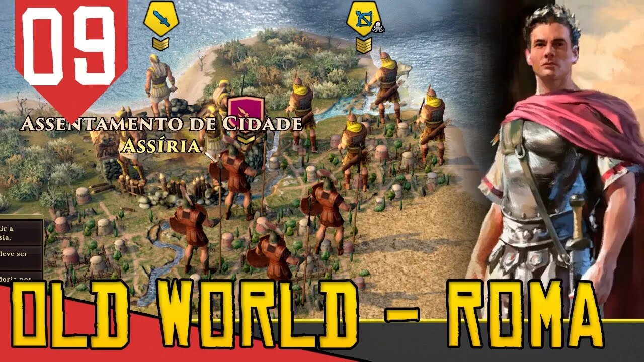 Movimentando Contra AMIGOS - Old World Roma #09 [Gameplay PT-BR]