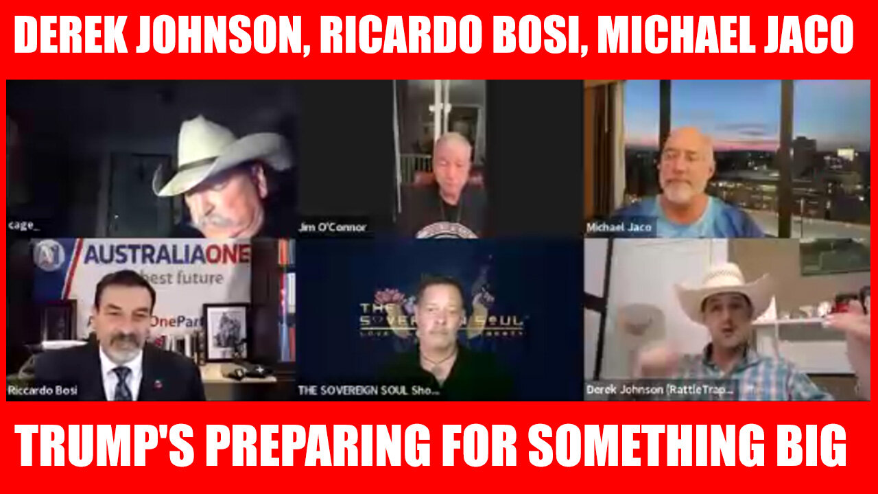 Derek Johnson, Ricardo Bosi, Michael Jaco Huge : TRUMP'S MASS ARRESTS BEGIN NOW! JUAN O SAVIN