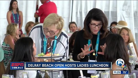 Delray Beach Open ladies luncheon 2/21