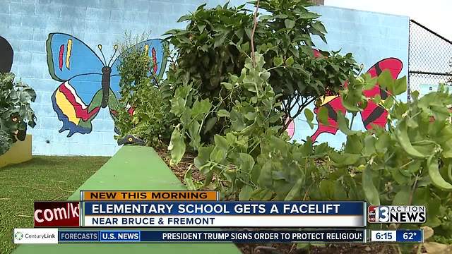 Elementary school playground gets facelift