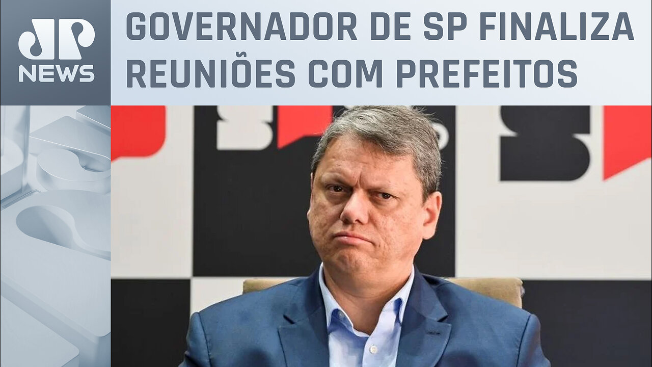 Tarcísio deve enviar projeto de privatização da Sabesp à Alesp em outubro