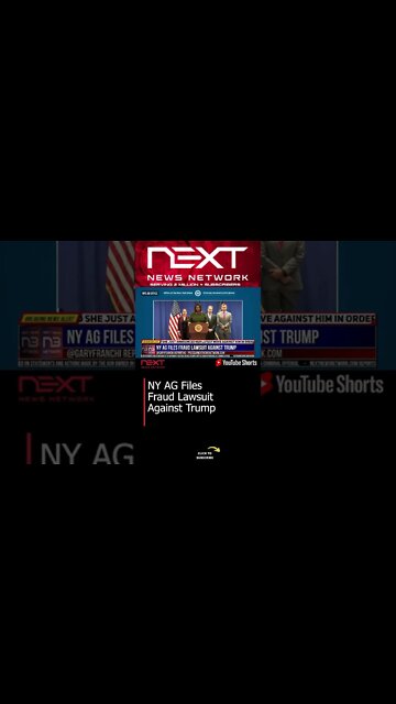 NY AG Files Fraud Lawsuit Against Trump #shorts