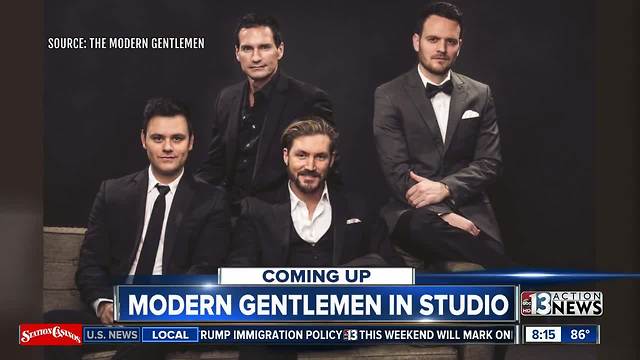 The Modern Gentlemen performing at M Resort Spa Casino June 30