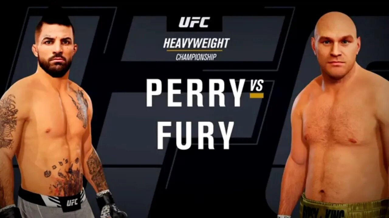 EA Sports UFC 4 Gameplay Tyson Fury vs Mike Perry