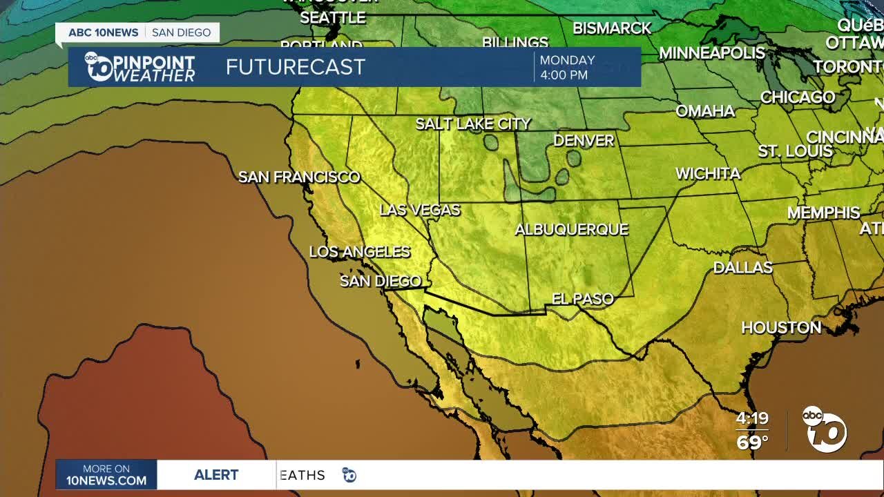 ABC 10News PinPoint Weather With Meteorologist Angelica Campos