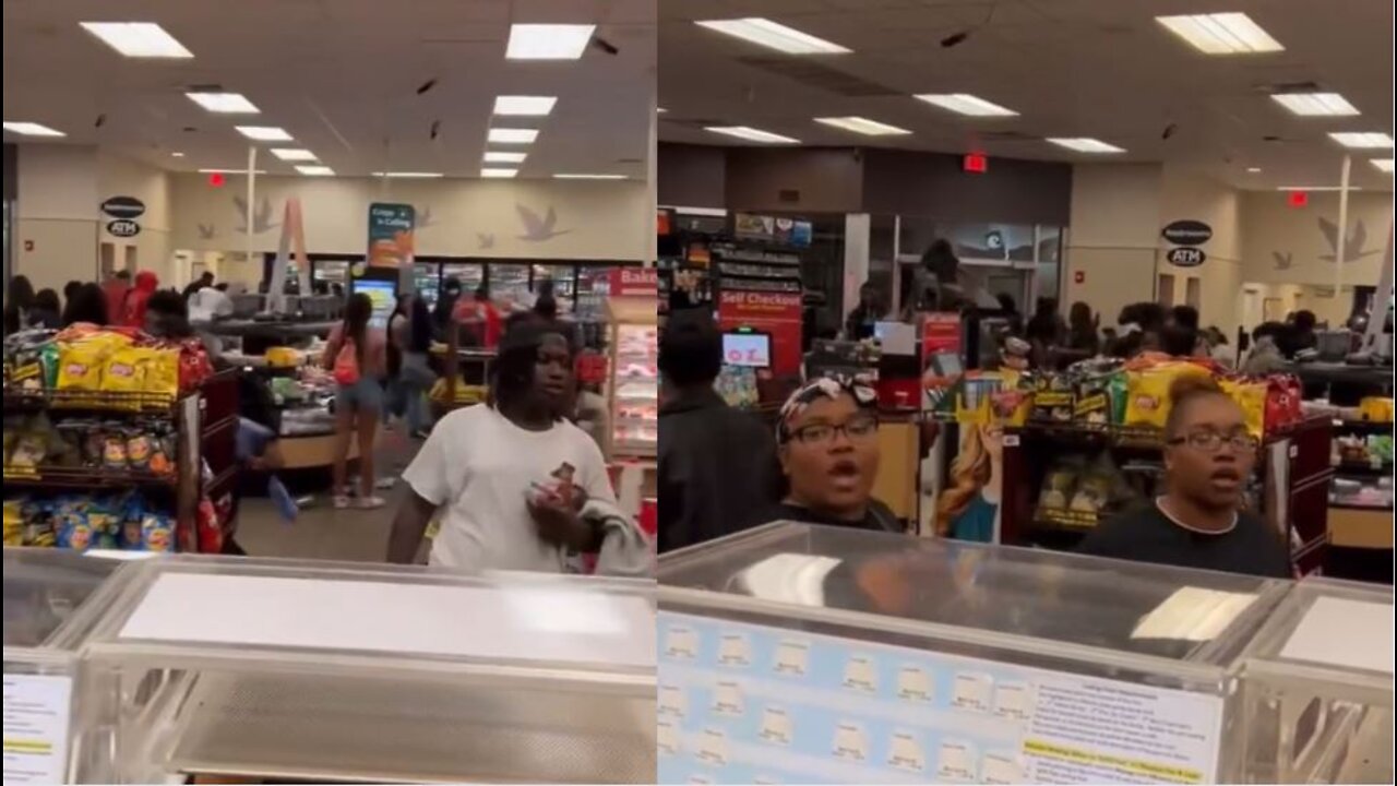 Anarchy: Black Mob Storms & Loots Philadelphia Wawa