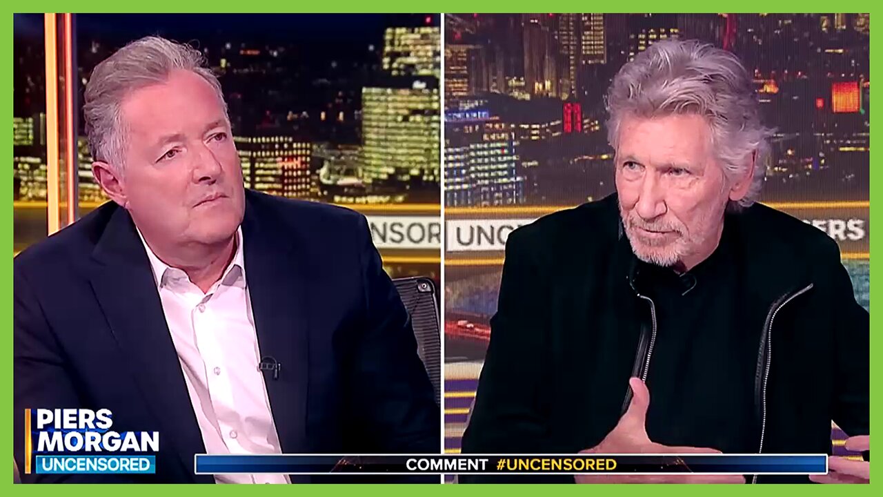 PREVOD SR-Im Not Antisemitic Roger Waters vs Piers Morgan On Israel-Palestine & More