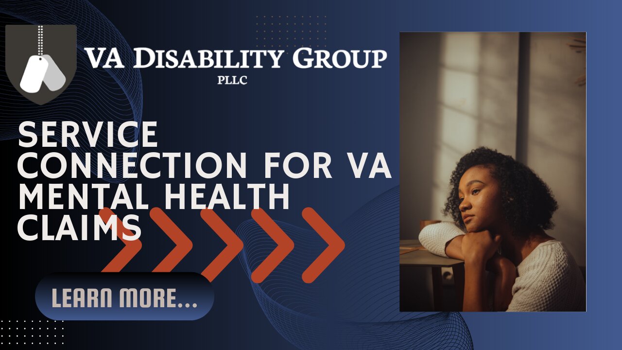 Mental Health Theories of Service Connection | VA Benefits