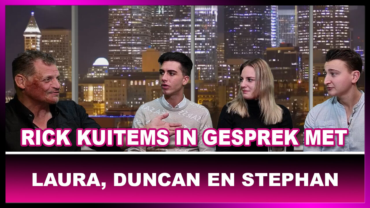 Rick Kuitems in gesprek met Duncan, Laura en Steven (Generation Freedom)