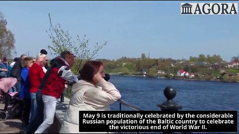 The most awkward Victory Day parade on Estonian border