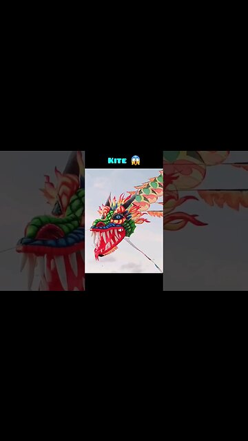 That Kite 😱 woow dragon #kite #dragon