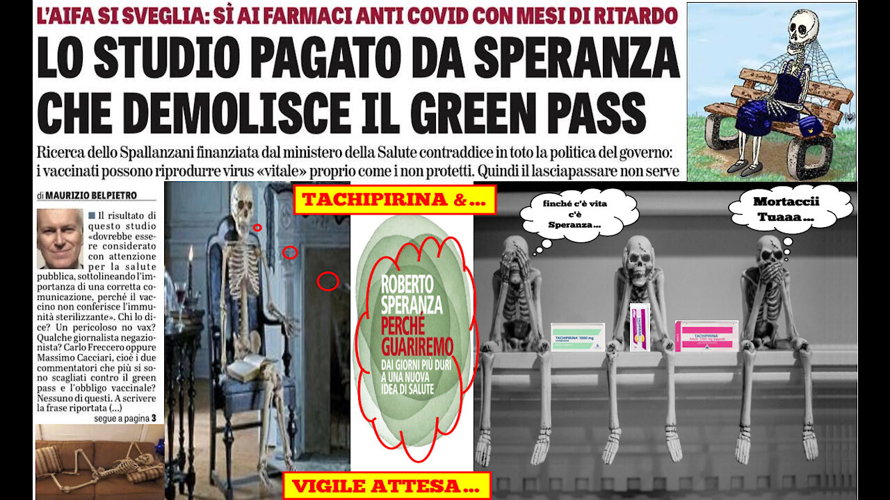 PERCHE' GUARIREMO: IVERMECTINE 🥊 vs 🥊TACPIRINA & 🤔 FINCHE' C'E' VITA C'E' 🙉🙈🙊...