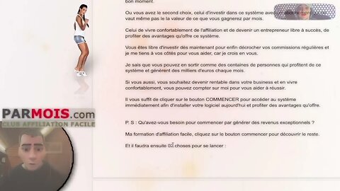 Correctif à la vidéo sur le copywriter qui refait une page de vente en échange d'un témoignage..