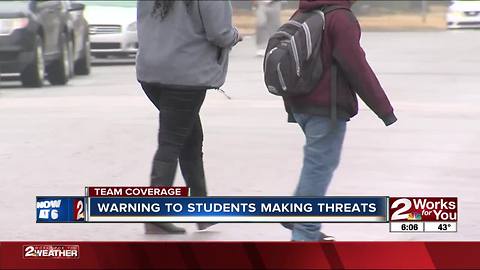 'It's not a joke', DA's office responds to school threats