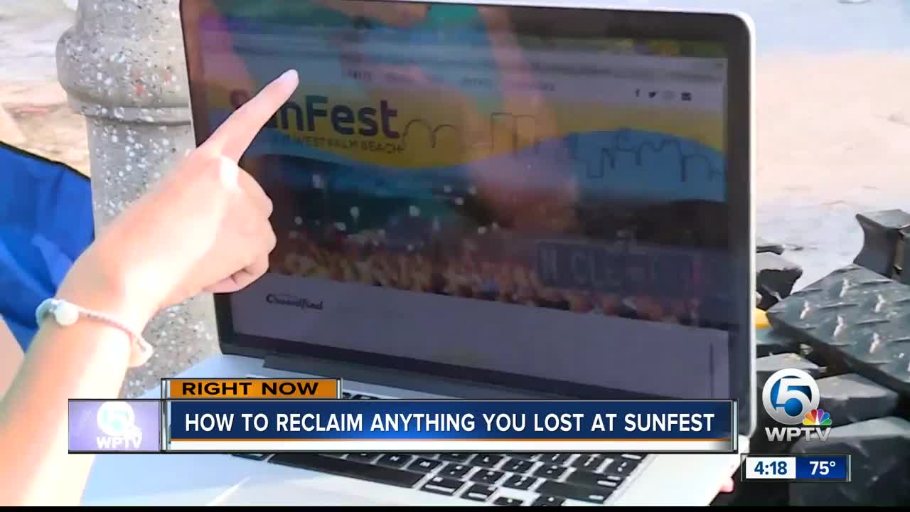 How to reclaim anything you lost at SunFest