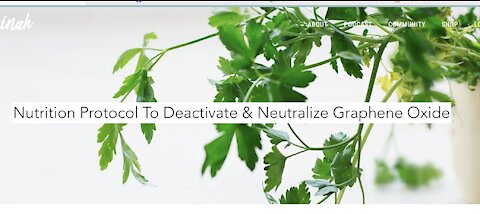 Nutrition Protocol To Deactivate & Neutralize Graphene Oxide | katrinah.com -