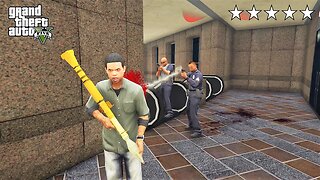 GTA 5 - Lamar’s FIVE STAR COP BATTLE (GTA V Funny Moments)