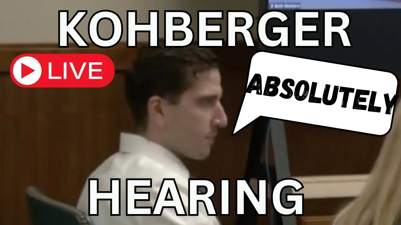 Watch Live: Bryan Kohberger Status Conference - Waives Speedy Trial #idaho4