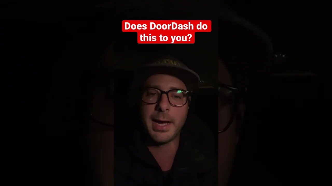 Does DoorDash do this to you too?