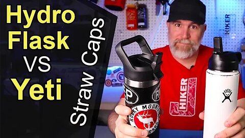 Hydro Flask vs Yeti Straw Cap Lid