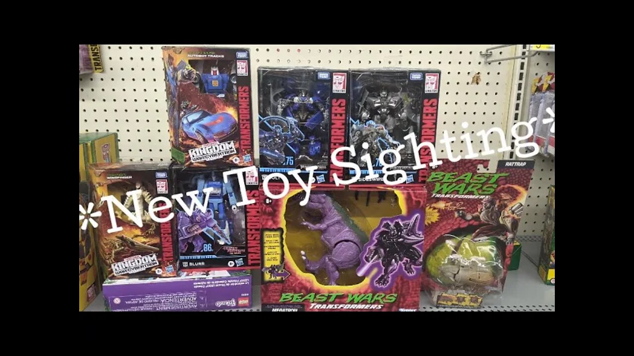 Walmart Reissue BW Megatron & Rattrap, SS Sideswipe (78), Jolt (75) *Rodimusbill New Toy Sighting*