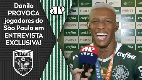 "OS TRIKAS SENTIRAM A..." Danilo PROVOCA jogadores do São Paulo após TÍTULO PAULISTA do Palmeiras!