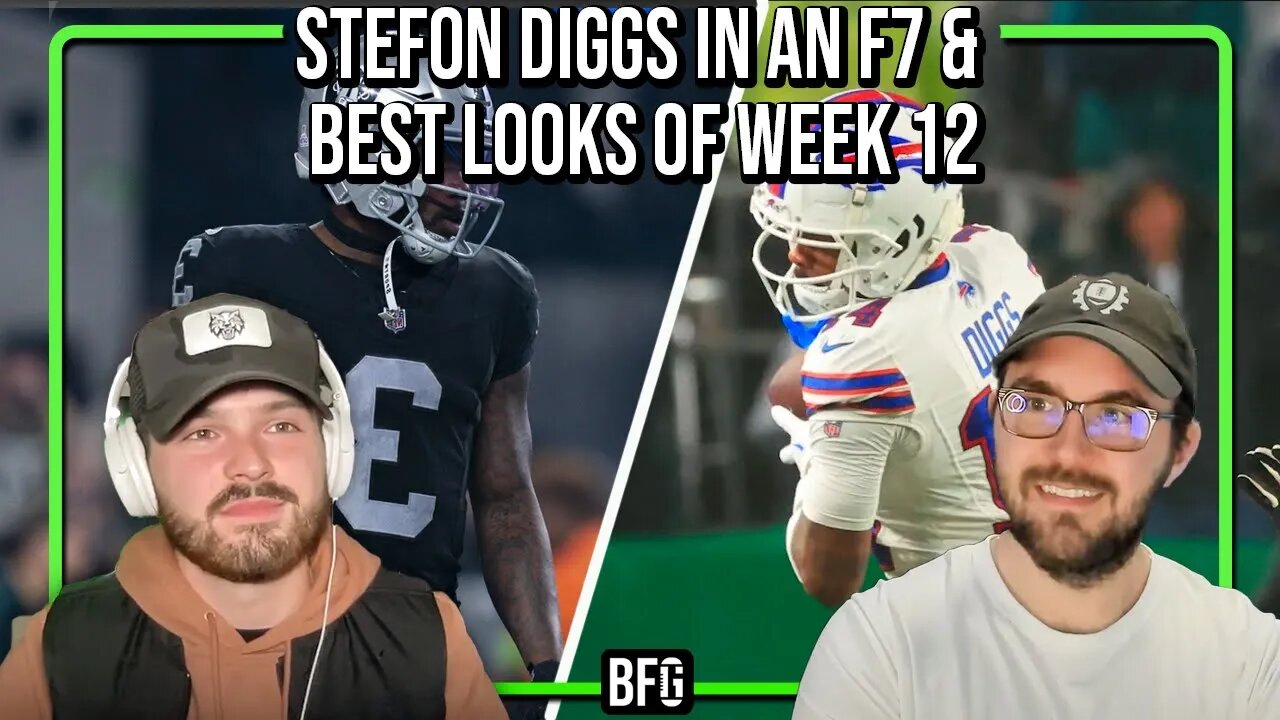 Stefon Diggs In An F7 & Best Looks Of Week 12 //BigFootballGuys #12