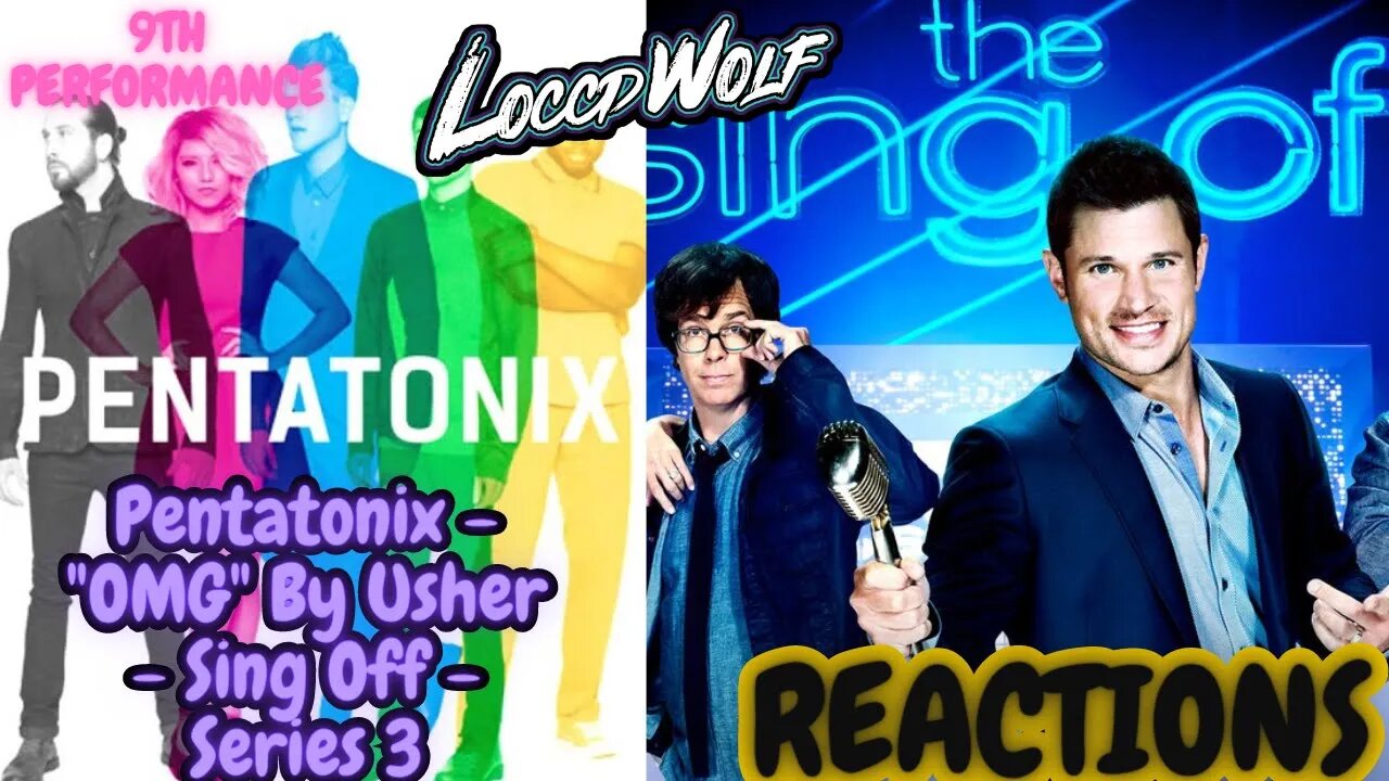 9th Performance - Pentatonix - "OMG" By Usher - Sing Off - Series 3 | REACTION!!!!