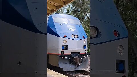 Amtrak Silver Meteor at DeLand Station July 15 2023 #railfanrob #silvermeteor #deland